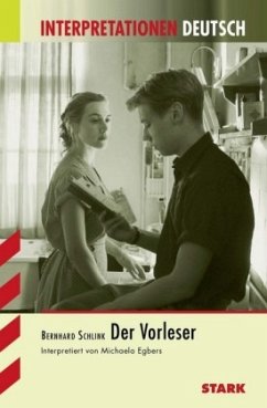 Cover Bernhard Schlink 'Der Vorleser'