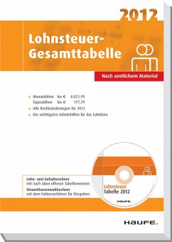 Cover Lohnsteuer-Gesamttabelle 2009