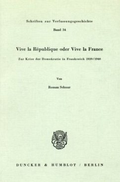 Vive la République oder Vive la France. - Schnur, Roman