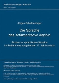 Die Sprache des Artakserksovo dejstvo - Schellenberger, Jürgen