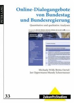 Online-Dialogangebote von Bundestag und Bundesregierung - Wölk, Michaela;Oertel, Britta;Oppermann, Jan