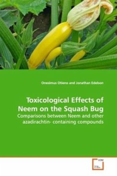 Toxicological Effects of Neem on the Squash Bug - Otieno, Onesimus