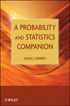 A Probability and Statistics Companion - Kinney, John J.