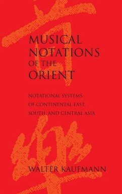 Cover Musical Notations of the Orient