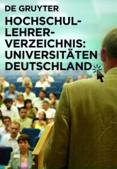 Cover Universitäten Deutschland / Hochschullehrer Verzeichnis