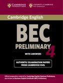 Cambridge BEC. Student's Book with answers. Preliminary 4