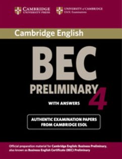 Cambridge BEC. Student's Book with answers. Preliminary 4