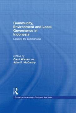 Community, Environment and Local Governance in Indonesia