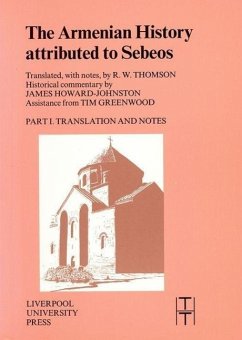 Cover The Armenian History Attributed to Sebeos