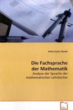 Die Fachsprache der Mathematik - Baukó, Anita Eszter