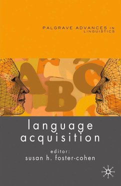 Language Acquisition - Foster-Cohen, Susan