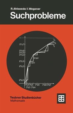 Suchprobleme - Ahlswede, Rudolf; Wegener, Ingo