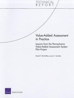 Value-Added Assessment in Practice - McCaffrey, Daniel F