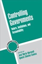Controlling Governments - Maravall, Jose MarÃa / SÃ¡nchez-Cuenca, Ignacio (eds.)