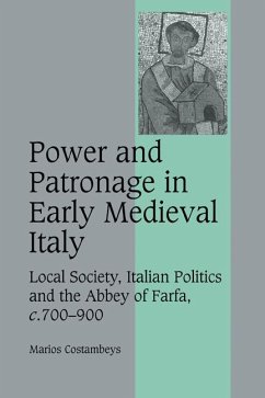 Power and Patronage in Early Medieval Italy - Costambeys, Marios