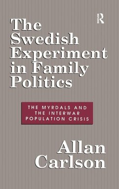 Cover The Swedish Experiment in Family Politics