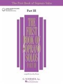 The First Book of Soprano Solos - Part III Book/Online Audio