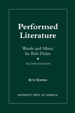 Performed Literature - Bowden, Betsy