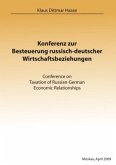 Konferenz zur Besteuerung russisch-deutscher Wirtschaftsbeziehungen