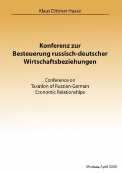 Konferenz zur Besteuerung russisch-deutscher Wirtschaftsbeziehungen