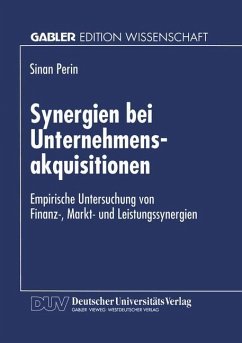 Synergien bei Unternehmensakquisitionen - Perin, Sinan