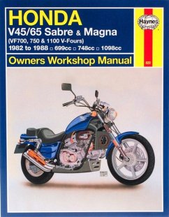 Honda V45/65 Sabre & Magna (82 - 88) Haynes Repair Manual - Haynes Publishing