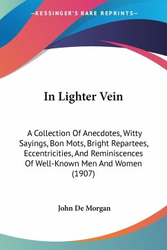 In Lighter Vein - De Morgan, John
