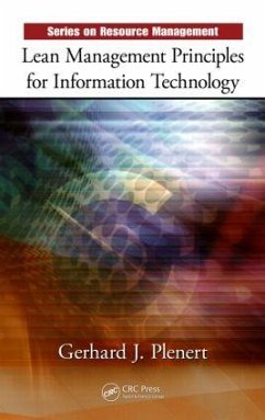 Lean Management Principles for Information Technology - Plenert, Gerhard J