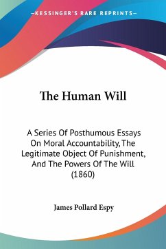 The Human Will - Espy, James Pollard