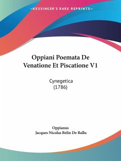 Oppiani Poemata De Venatione Et Piscatione V1