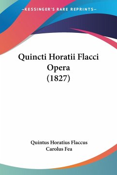 Quincti Horatii Flacci Opera (1827)