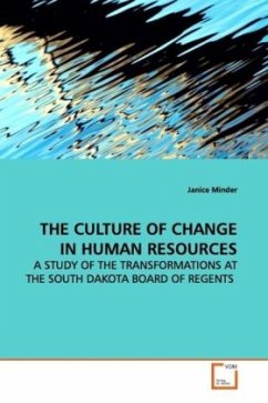 THE CULTURE OF CHANGE IN HUMAN RESOURCES - Minder, Janice