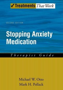 Stopping Anxiety Medication Therapist Guide - Otto, Michael W; Pollack, Mark H