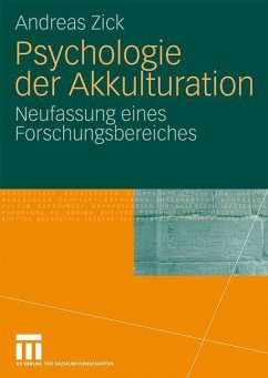 Psychologie der Akkulturation - Zick, Andreas