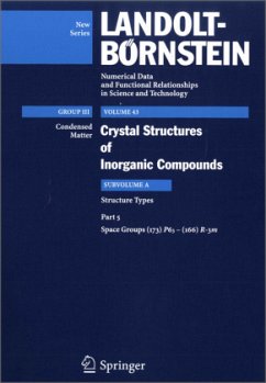 Space groups (173) P63 - (166) R-3m / Landolt-Börnstein, Numerical Data and Functional Relationships in Science and Technology Vol.43a/5