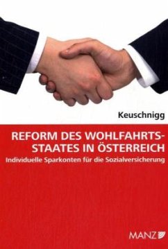 Cover Reform des Wohlfahrtsstaates in Österreich