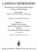 Electron States and Fermi Surfaces of Elements / Elektronenzustände und Fermiflächen von Elementen / Landolt-Börnstein, Numerical Data and Functional Relationships in Science and Technology 13c