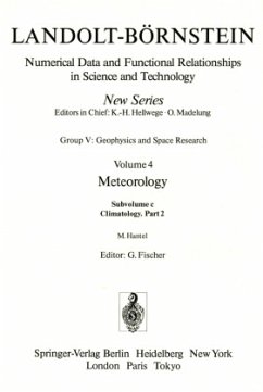 Climatology / Landolt-Börnstein, Numerical Data and Functional Relationships in Science and Technology 4c2 - Hantel, Michael