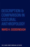 Description and Comparison in Cultural Anthropology