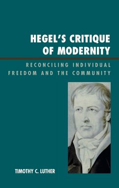 Cover Hegel's Critique of Modernity