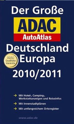 Der Große ADAC AutoAtlas Deutschland, Europa 2010/2011