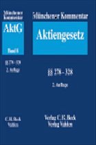 Münchener Kommentar zum Aktiengesetz Bd. 8: §§ 278-328 - Kropff, Bruno / Semler, Johannes (Hgg.)