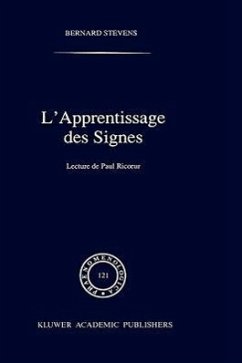 L'Apprentissage Des Signes - Stevens, B.