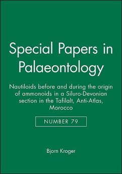 Special Papers in Palaeontology, Nautiloids Before and During the Origin of Ammonoids in a Siluro-Devonian Section in the Tafilalt, Anti-Atlas, Morocco - Kroger, Bjorn