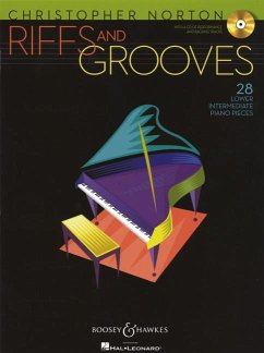 Riffs and Grooves: 28 Lower Intermediate Piano Pieces [With CD (Audio)] - Riffs and Grooves