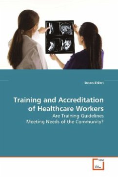 Training and Accreditation of Healthcare Workers - Ehlert, Susan