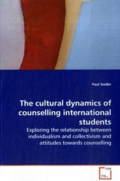The cultural dynamics of counselling international students - Snider, Paul