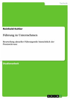 Führung in Unternehmen - Kohler, Reinhold