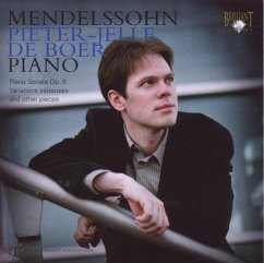 Mendelssohn: Piano - De Boer,Pieter-Jelle