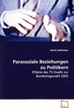 Parasoziale Beziehungen zu Politikern - Hoffrichter, Ulrich